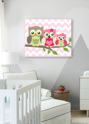 Owl Themed Girls Room